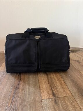 Ricardo Beverly Hills Men's Black Travel Duffel with Double Front Pockets